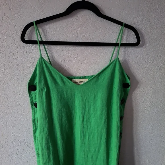 Mara Hoffman Vibrant Green Heidi Dress - Picture 4 of 8